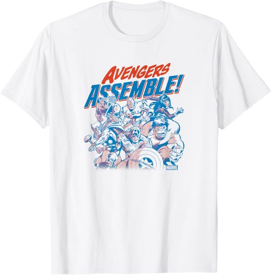 Discover Marvel - Avengers Assemble T-Shirt