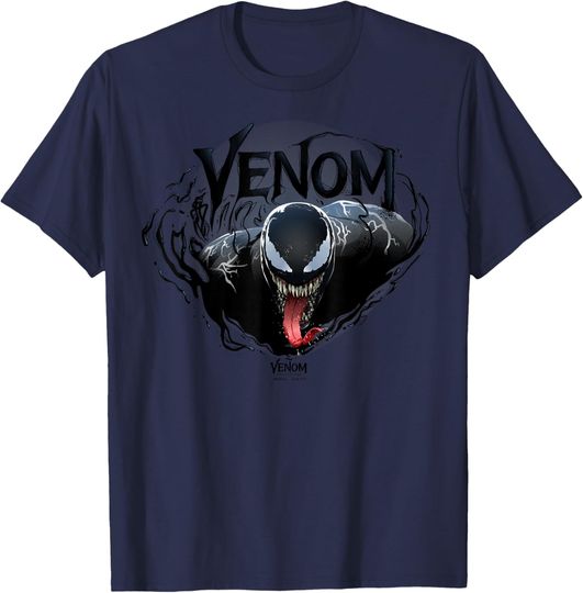 Discover Marvel Venom: The Last Dance Lethal Protector Symbiote Logo T-Shirt