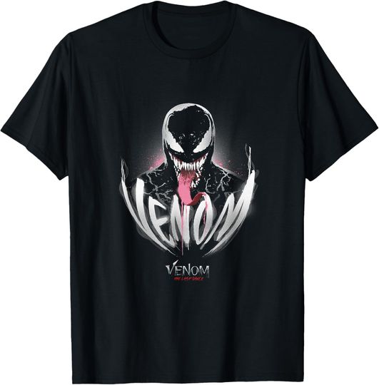 Discover Marvel Venom: The Last Dance Distressed Curved Symbiote T-Shirt
