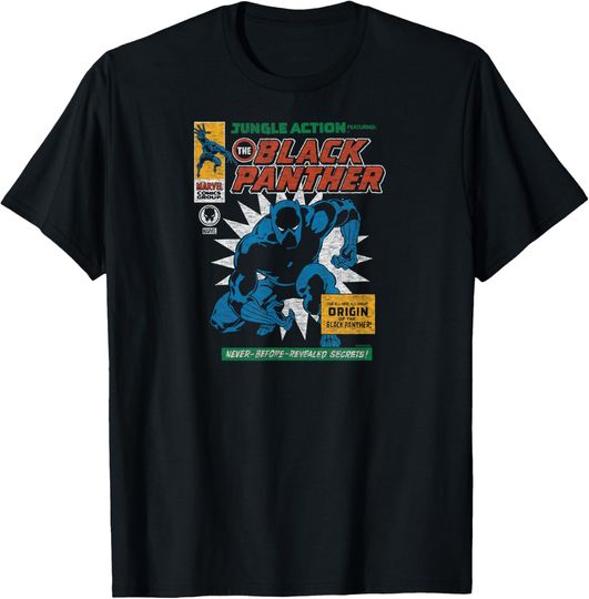 Black Panther - Comic Cover T-Shirt