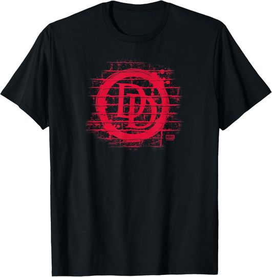 Discover Marvel - Daredevil Spray Logo T-Shirt