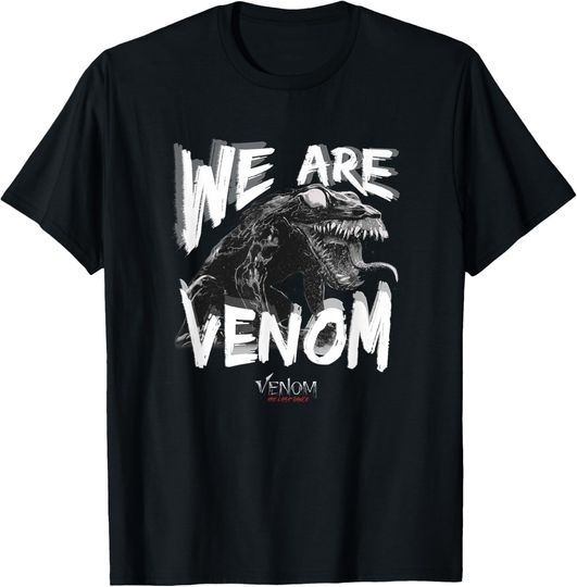 Discover Marvel Venom: The Last Dance Distressed Symbiote Glitch T-Shirt
