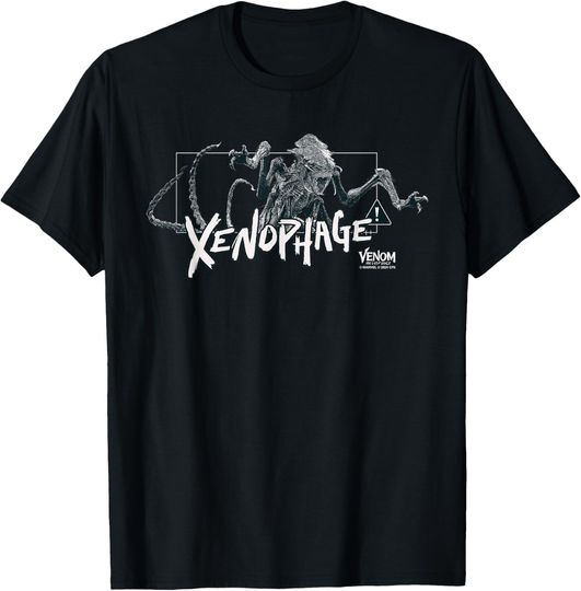 Discover Marvel Venom: The Last Dance Xenophage Monochrome T-Shirt