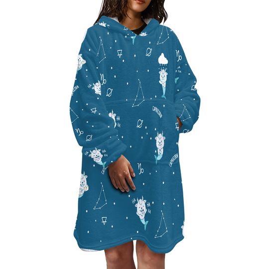 Capricorn Oversized Blanket Hoodie