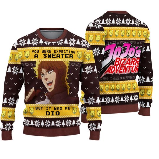 Jojo's Bizarre Adventure Anime Sweatshirt, Sweater Hooded Sweater Coat