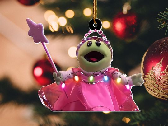 Discover Nanalan Who's That Wonderful Girl Ornament, Green Puppet Music Ornament, Nanalan Princess Ornament, Green Puppet Ornament