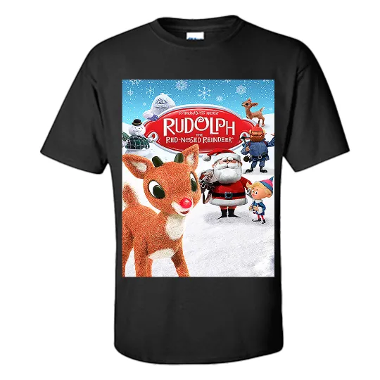 Rudolph The Red Nose Reindeer T-Shirt Vintage