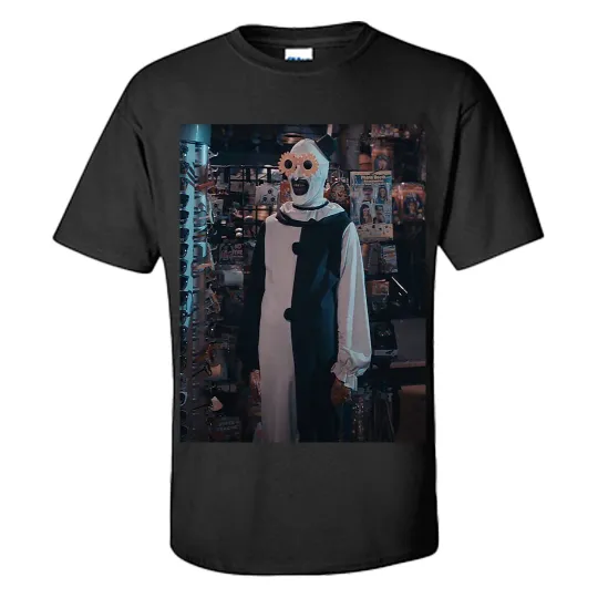 Art the Clown T-Shirt with Sunglasses - Terrifier Shirt