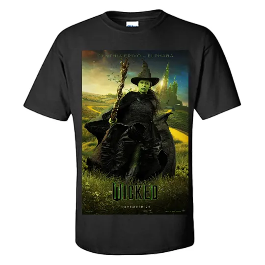 Discover Wicked The Musical T-Shirt Elphaba Graphic Tee Unisex