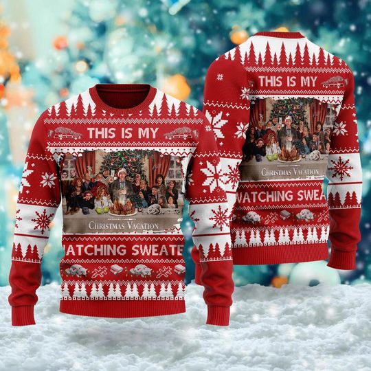 National Lampoon's Christmas Vacation Ugly Sweater, Clark Griswold Christmas Ugly Sweater, Cousin Eddie Xmas Sweatshirt, Movie Xmas Shirt