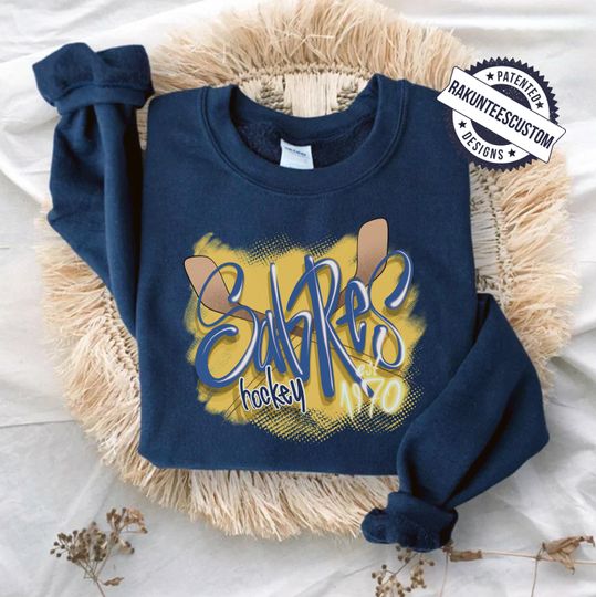 Discover Buffalo Hockey Sweatshirt: Graffiti Buffalo NHL Shirt