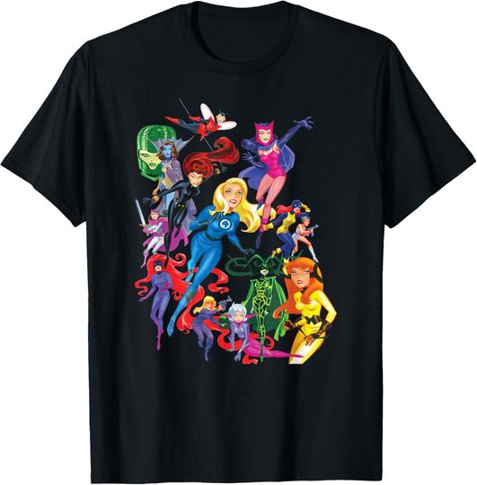 Discover Women of Marvel Female Super Heroes T-Shirt