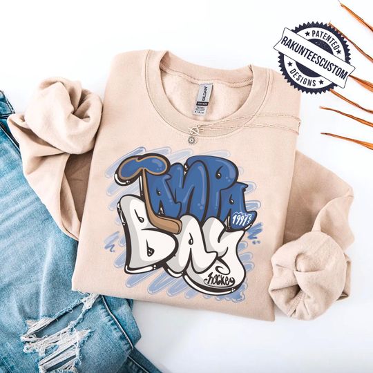 Discover Tampa Bay Hockey Sweatshirt: Graffiti NHL Fan Shirt