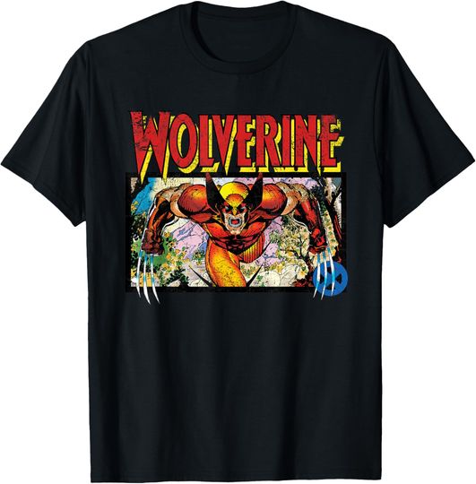 Marvel X-Men Retro Wolverine 90s T-Shirt, Gift For Fans