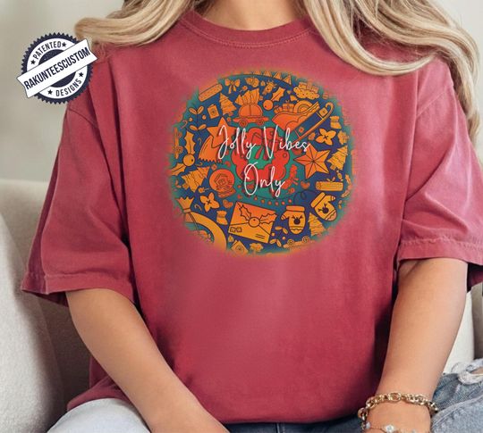 Discover Jolly Christmas T-shirt: Merry & Bright Holiday Sweatshirt