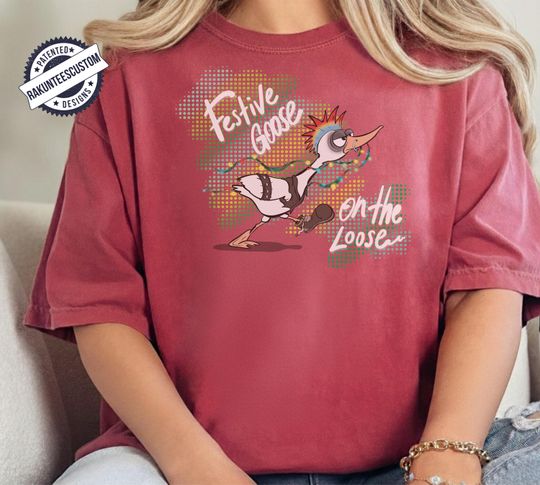 Discover Festive Goose On The Loose Shirt, Goose Christmas