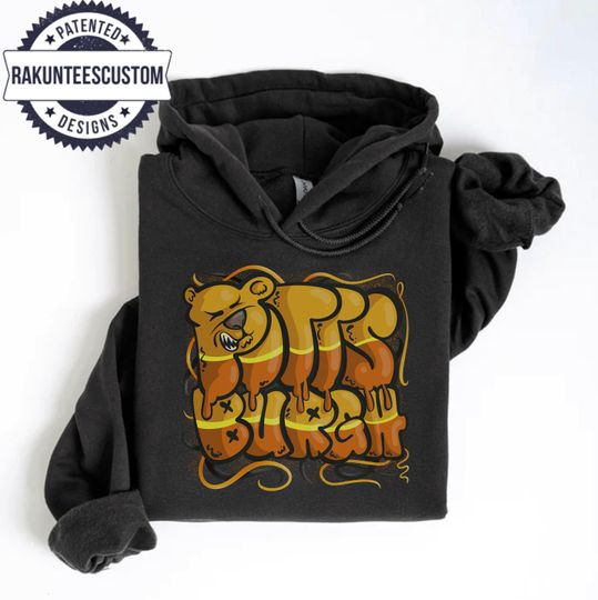 Discover Pittsburgh Football Sweatshirt: Graffiti Game Day Shirt