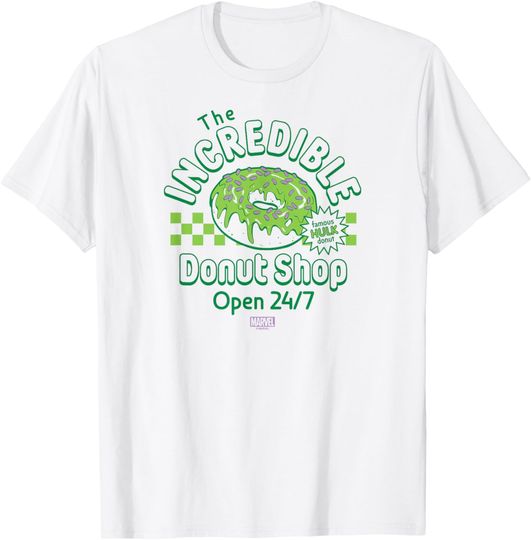 Discover Hulk - Incredible Donut Shop T-Shirt