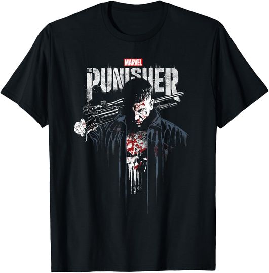 Marvel The Punisher Frank Castle Vigilante T-Shirt, Gift For Fans
