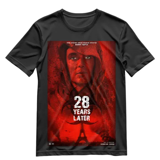 Discover 28 Years Later Movie T-Shirt - Graphic Tee for Men and Women