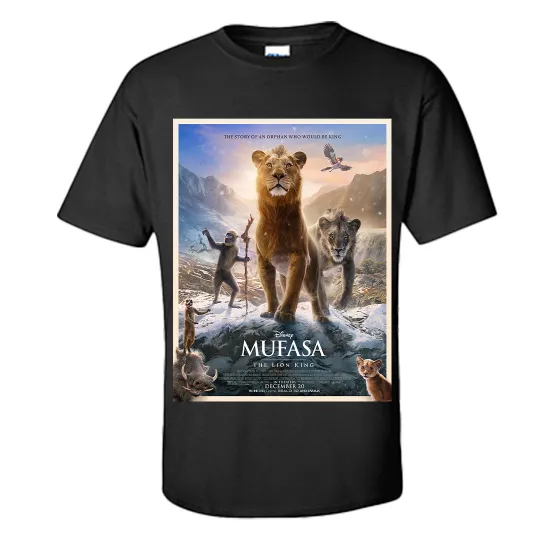 The Lion King Mufasa T-Shirt, 3D Print