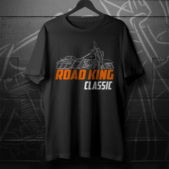 H. Davidson Road King Classic FLHRCI 1998-2013 Motorcycle T-Shirt