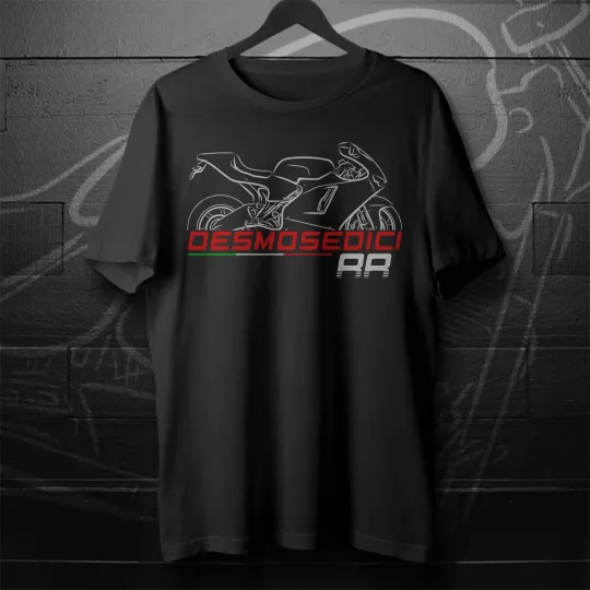 Discover Ducati Desmosedici RR 2007-2008 - Motorcycle T-Shirt for Sport Riders