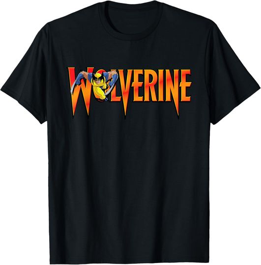 Discover Marvel X-Men Wolverine Retro T-Shirt
