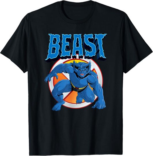 Discover Marvel X-Men Beast Retro 90s T-Shirt