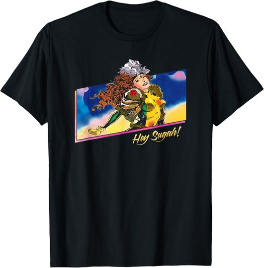 Discover Marvel X-Men Rogue Hey Sugah! 90s T-Shirt
