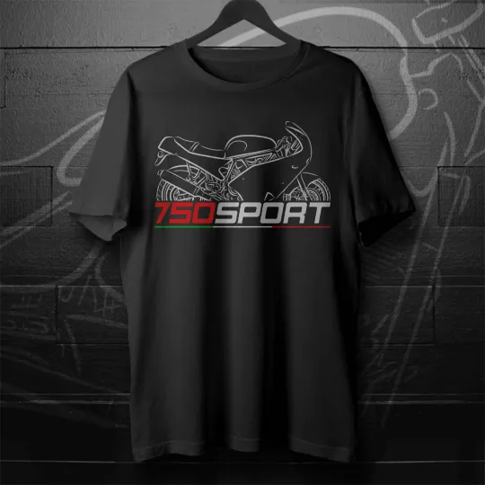 Discover Ducati 750SS 1972-2002 Motorcycle T-Shirt for SuperSport Riders