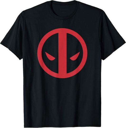 Discover Marvel Deadpool Simple Logo T-Shirt