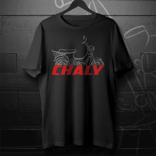 Discover Honda Chaly 1972-2000 Motorcycle T-Shirt for Riders