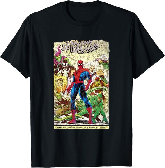 Discover Marvel The Amazing Spider-Man Comic T-Shirt T-Shirt
