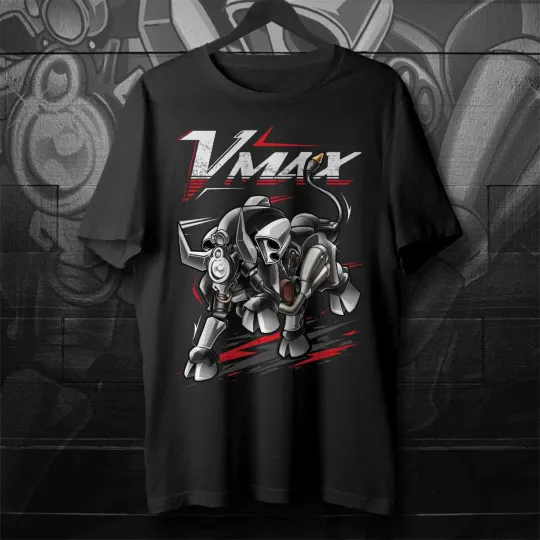 Discover Yamaha VMAX Motorcycle T-Shirt for Bikers