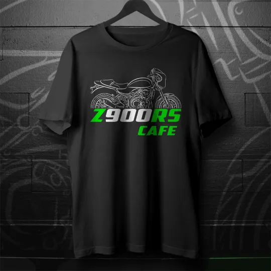 Discover Kawasaki Z900RS Cafe 2018-2025 - Motorcycle T-Shirt for Riders