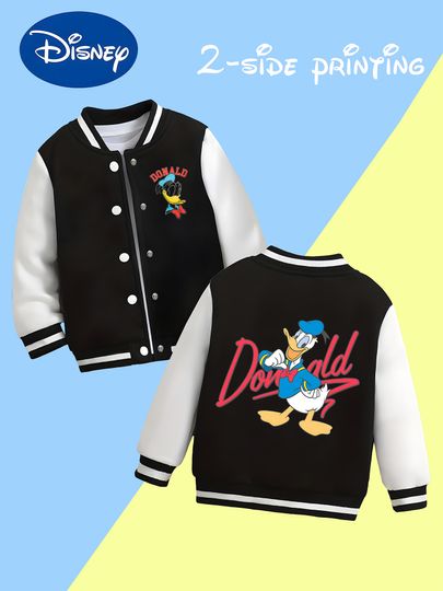 Discover Disney Mickey Mouse Boys Baseball Jacket