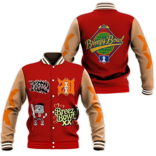 Discover Chris Brown Tour 20XX Baseball Jacket