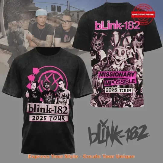 B182 Mission Impossible 2025 Tour T-Shirt