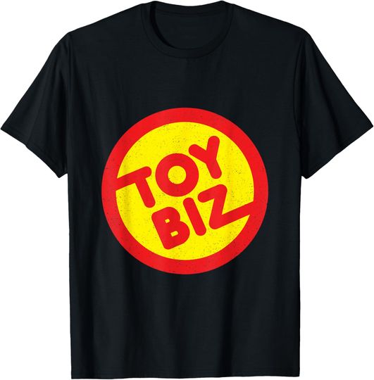 Discover Marvel Retro Toy Biz 90s Logo T-Shirt T-Shirt