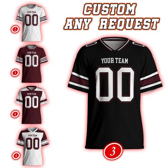 Mississippi College Football Team Custom Jersey, Bulldog Football