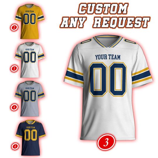 Virginia College Football Team Custom Jersey, Mountaineer Football, College Sport