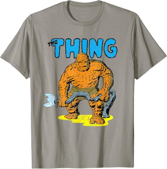 Discover Marvel The Fantastic Four The Thing Retro T-Shirt