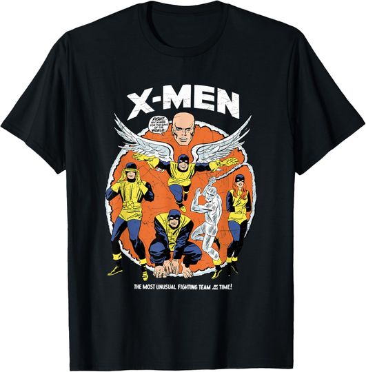 Marvel The Original X-Men Mutants Retro Comic T-Shirt T-Shirt, Gift For Fans