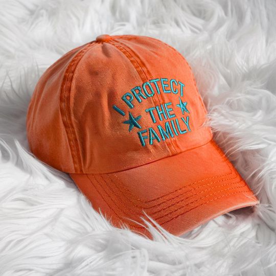 Discover I Protect The Family Embroidered Hat, Turns Out Mine Is Bigger Hat, Showgirl Era Hat
