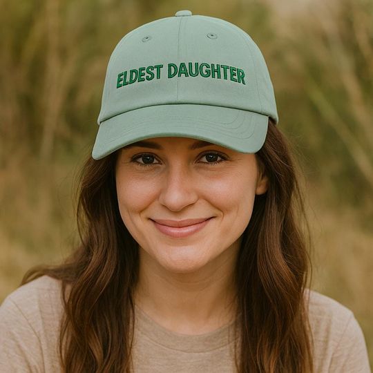 Discover Eldest Daughter Embroidered Hat, In My Showgirl Era Baseball Cap, Funny Oldest Daughter or Sister Gift, Showgirl Merch, Taylor Inspired Gift