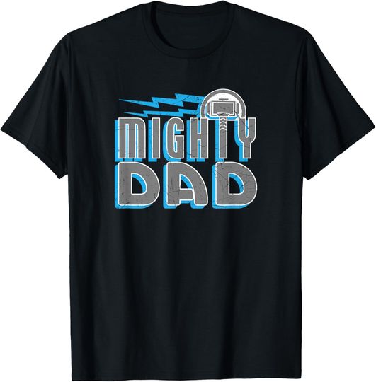 Discover Marvel Thor Mighty Dad Retro Father’s Day T-Shirt, Gift For Fans
