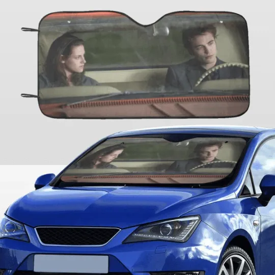 Twilight Car Sun Shade Edward Bella Movie-themed Car Sun Shade