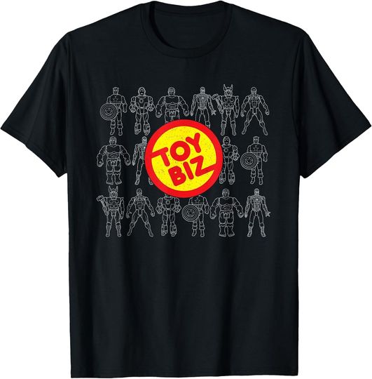 Discover Marvel Toy Biz The Marvel Age of Toys Retro T-Shirt, Gift For Fans