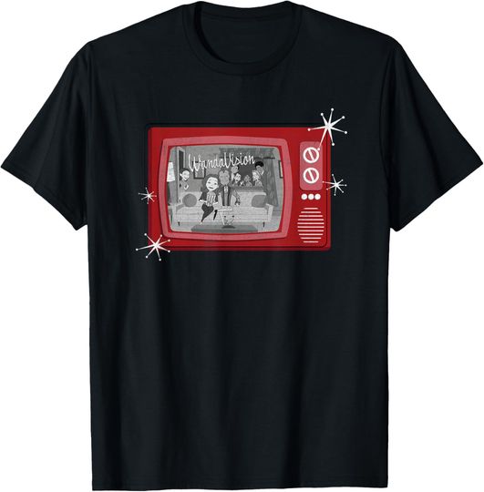 Marvel WandaVision Classic TV Retro T-Shirt, Gift For Fans